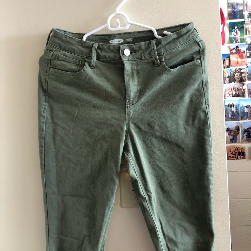 Old Navy Olive Pants